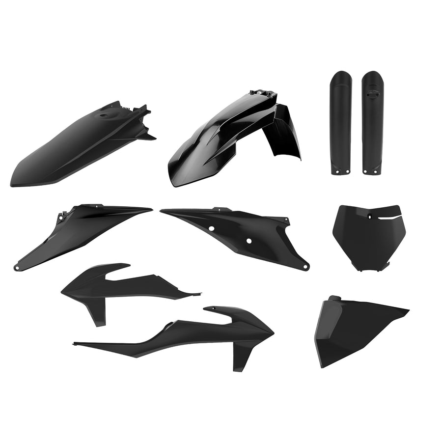 KTM 150 SX [2019-2022] - Plastic Kit Black - KTM SX/SX-F