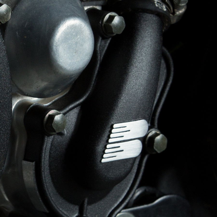 KAWASAKI KX 450 F [2027] - Supercooler Kit - Waterpompdeksel zwart met waaier