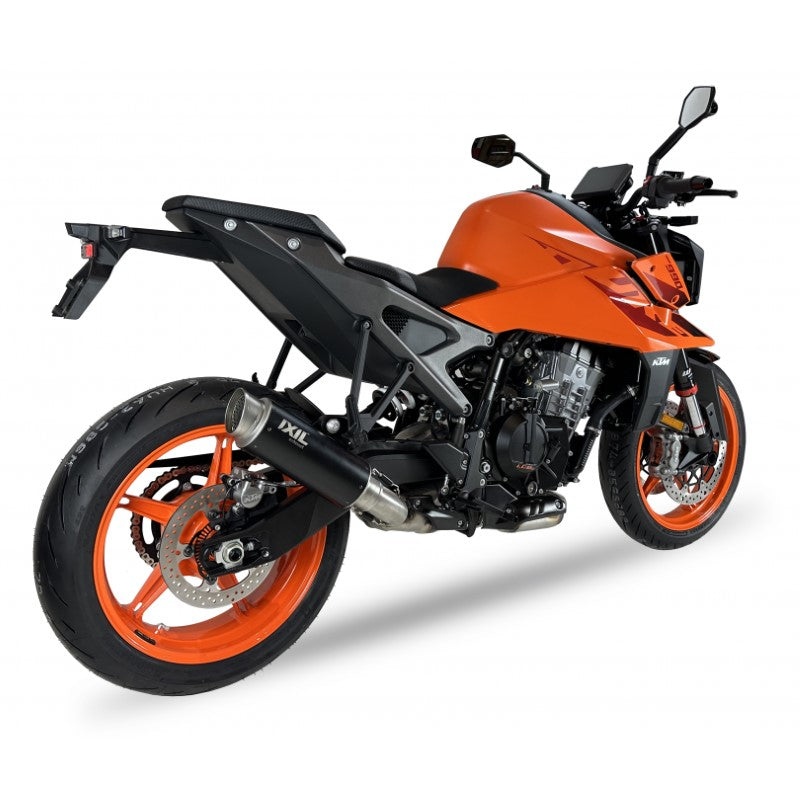 KTM 990 Duke [2024] - RC3B stainless steel rear silencer black KTM 990 Duke (KTM R2 DK) 24-, E-tested