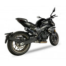 CF Moto 800 NK Advanced [2023-2024] - RC3B Slip-On Demper RVS Zwart