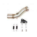 CF Moto 800 NK Advanced [2023-2024] - RC3B Slip-On Demper RVS Zwart