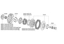 Vespa TS 125 [1977-1978] - racing clutch with Z23 sprocket straight teeth