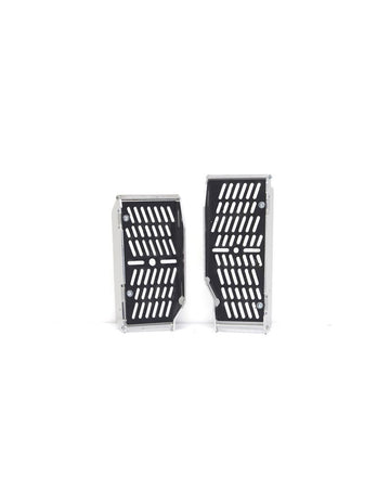 Tm Racing EN 300 2 T FI ES Corse [2025] - Hard Enduro Kühlerschutz - HDPE 8 mm - Schwarz