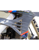 Tm Racing EN 250 FI [2025-2026] - Hard Enduro Kühlerschutz - HDPE 8 mm - Schwarz