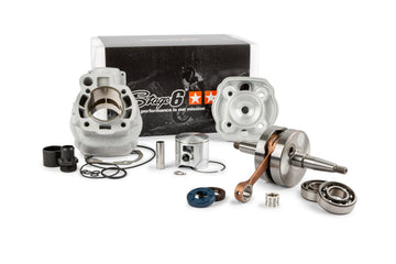 Beta RR Enduro 50 2T - Motorpakket cilinderuitlaat Big Racing 77ccm
