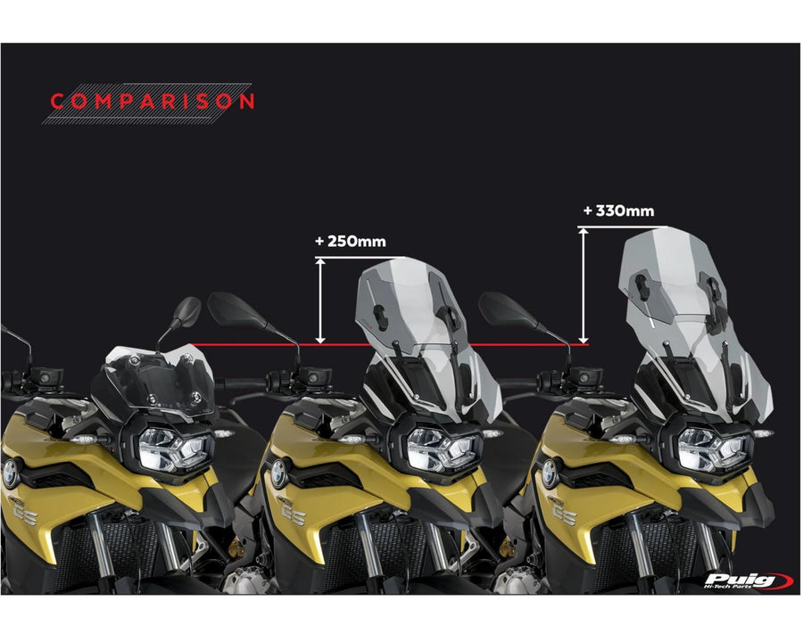 BMW F 800 GS [2025] – Verstelbare voorruit – zwaar getint