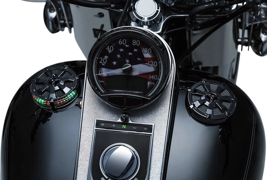 Harley-Davidson Low Rider S [Kuryakyn]- Allery Cat Led LED fuel and battery display