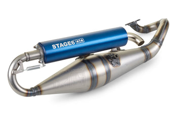 Yamaha Aerox Naked 50 2T LC CAT [2004–] - Auspuff Pro Replica MK2 Blau