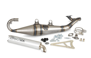 MBK Nitro 50 2T LC [2000–] - Auspuff Pro Replica MK2 Alu