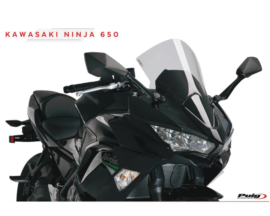 KAWASAKI ZX-10RR NINJA PERFORMANCE [2018] – R-Racer Screen – Tinted