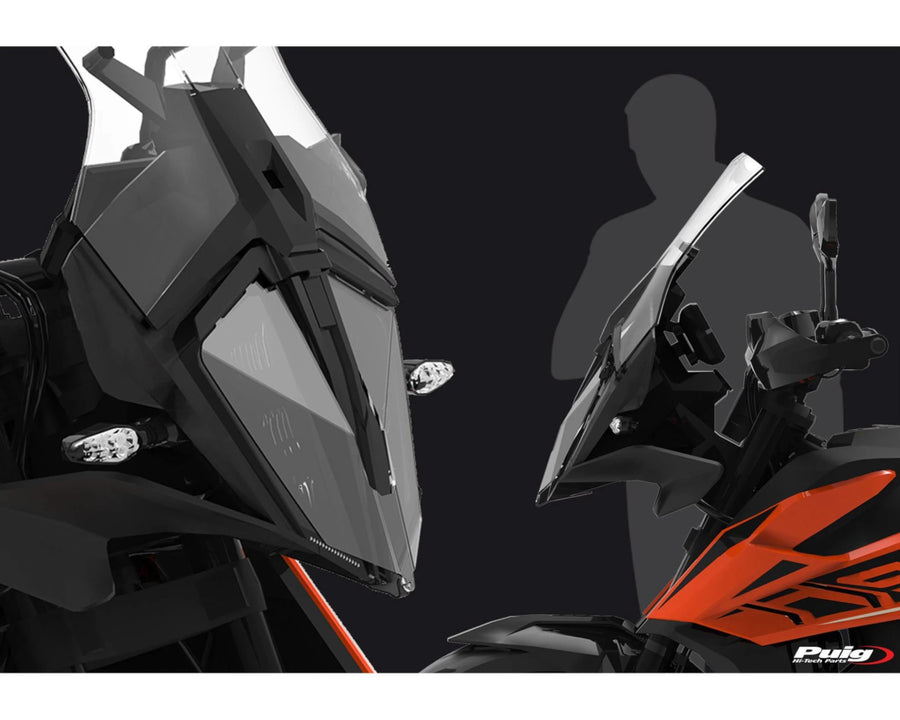 KTM 390 ADVENTURE SW [2024] – Koplampbescherming – Transparant