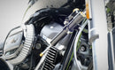 Harley Davidson FXLRS LOW RIDER S, FXLRST LOW RIDER ST [HYPERPRO] - Steering Damper Mounting Kit, Black (MK-HD18-S001-B)