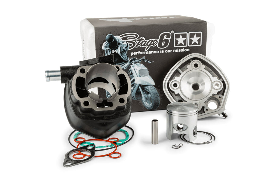 Yamaha Aerox R Naked 50 2T LC [2013–] - Motorpack Streetrace 70ccm Grauguss