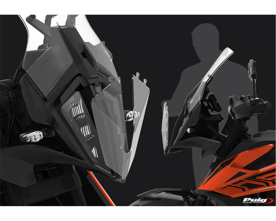 KTM 390 ADVENTURE SW [2024] – Koplampbescherming – Transparant