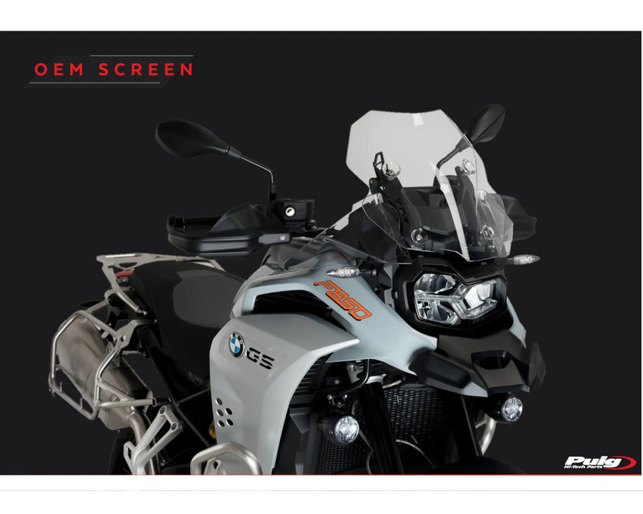 BMW F 750 GS [2024] – Verstellbare Scheibe – Transparent