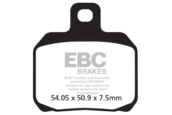 aprilia rsv 1000 rr factory [EBC] – Semi-sintered Vee brake pads