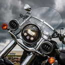 Harley-Davidson FLHS 1340 Electra Glide Sport [1987, 1990, 1994] - 4-1/2" LED fog lights - picture 2