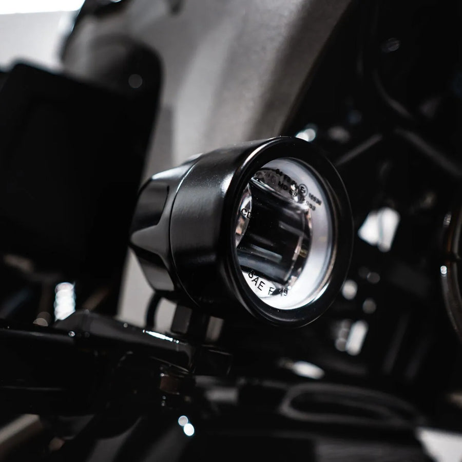 harley davidson flhxse [CUSTOM DYNAMICS] – ProBEAM® LED Halo Nebelscheinwerfer