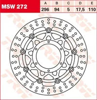 Honda Nsa 700 [2008-2010, 2009-2010] - Flame Series Schwimmende Bremsscheibe – Art.-Nr. 113055 – Bild 7