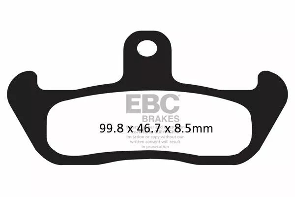 Husqvarna TE 610 [EBC] - FA -serie organische remblokken