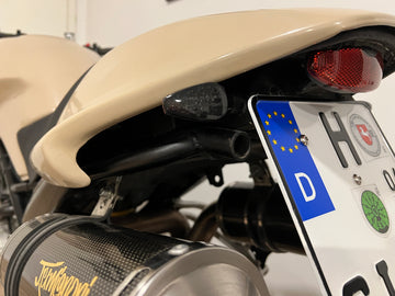 2 LED Blinker Schwarz Widerstände [E-Prüfzeichen] - BMW R 1100 1150 1200 1250 GS - 0