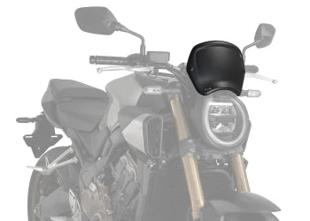 DUCATI SCRAMBLER 1100 DARK PRO [2025] – ALU Frontplatte – Schwarz