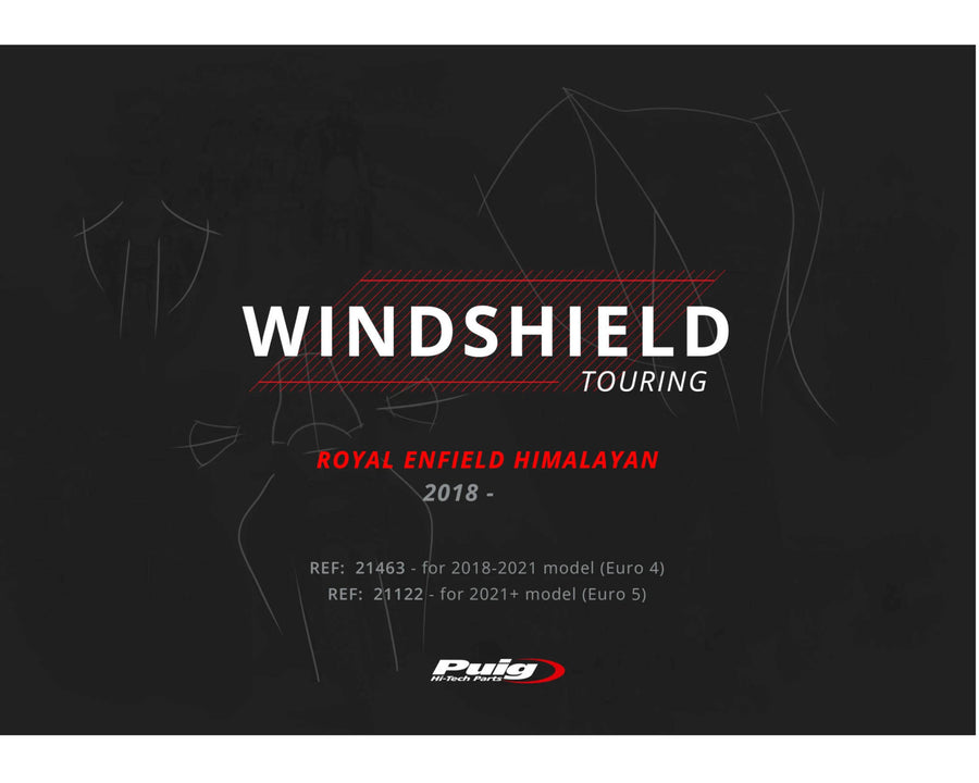 ROYAL ENFIELD HIMALAYAN 410 [2020] – touringscherm – transparant