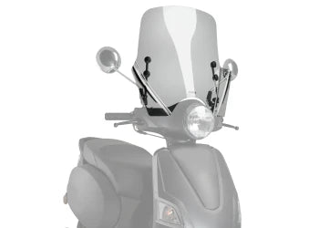 KEEWAY OUTLOOK SP 125 [2023] – Rollerscheibe City Touring – Getönt