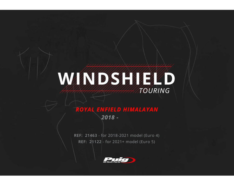 ROYAL ENFIELD HIMALAYAN 410 [2023] – Tourenscheibe – Transparent