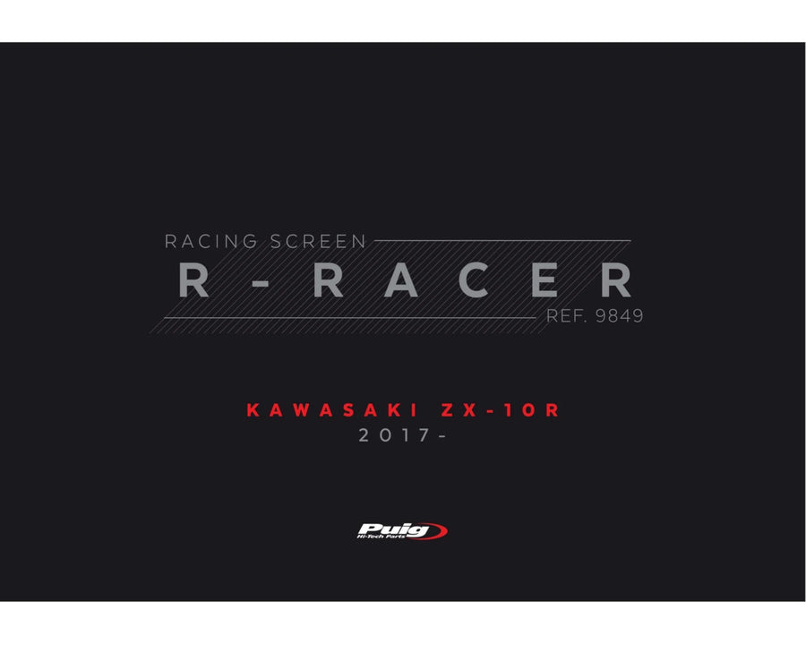 KAWASAKI ZX-10RR NINJA PERFORMANCE [2018] – R-Racer Screen – Tinted