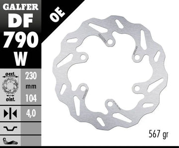 Ktm Duke 390 ABS [2025-2026] - Wave® brake disc – picture 2
