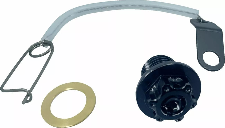 Yamaha XT 350 [PSR] - magnetic oil drain screw