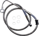 harley davidson flstc [DRAG SPECIALTIES] - Extended stainless steel brake line-1