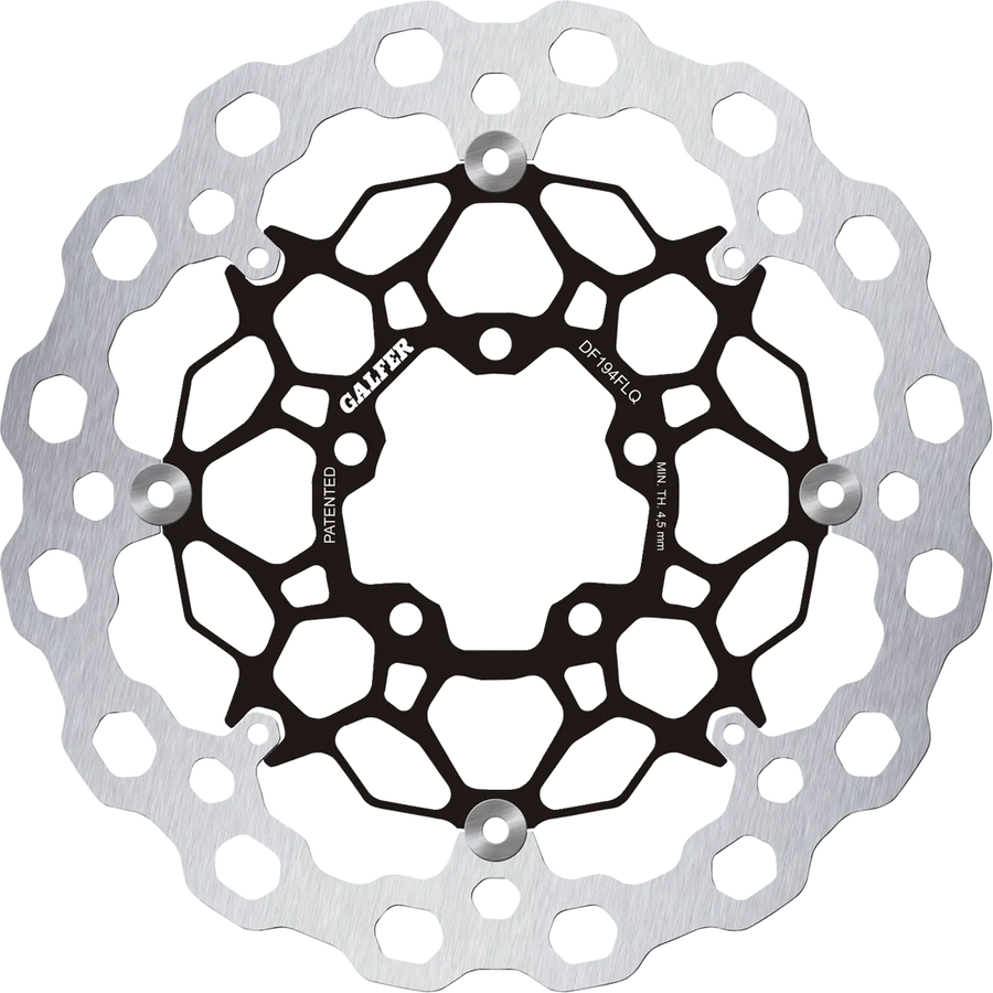 Kawasaki ZX-10 R 1000 Ninja Krt Edition [2024] - Cubiq™ brake disc - surface: black, chrome - image 1