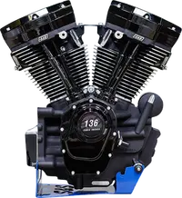 Harley-Davidson FLSB 1750 Softail Sport Glide 107 [2022, 2023-2024] - MK136 Black Edition Motor – Merkmal: 550G Nockenwelle – Bild 7