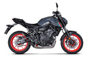 YAMAHA MT 07 [2021-2024] - Racing Line uitlaatsysteem (titanium)
