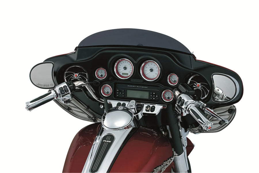 Harley-Davidson Ultra Limited FLHTK [KURYAKYN] – Blende für Schaltkonsole