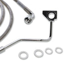 harley davidson fltr [DRAG SPECIALTIES] - Stainless steel extended brake line kit-2