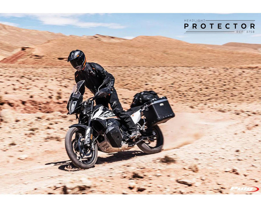 KTM 390 ADVENTURE SW [2024] – Koplampbescherming – Transparant