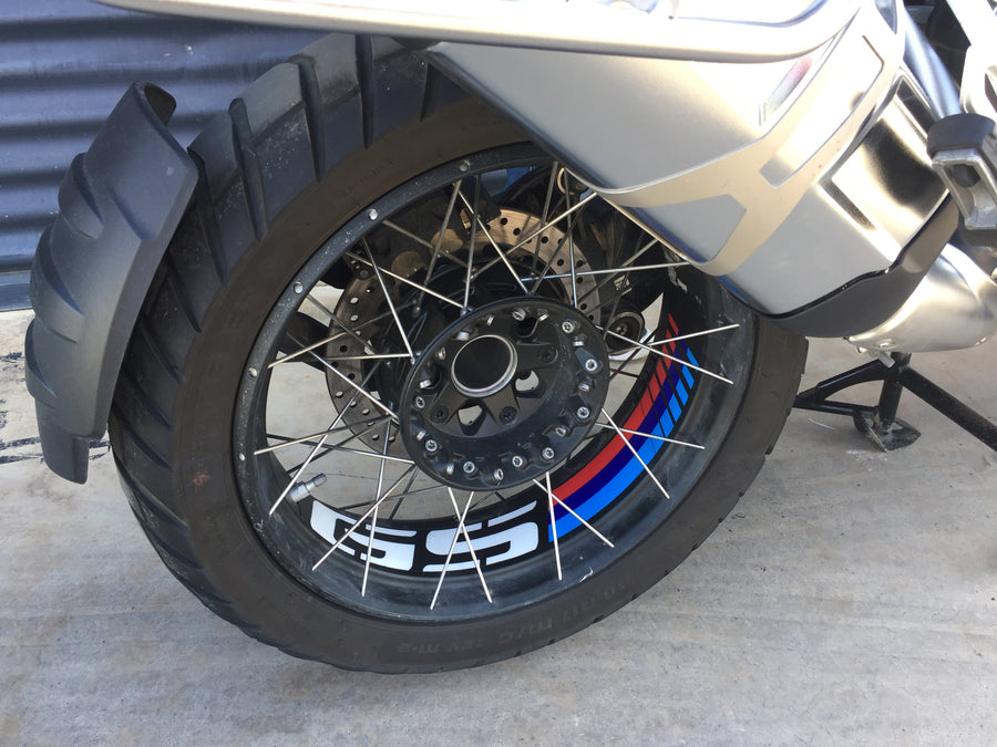 BMW R 1200 GS ADVENTURE [2018] – GS stickervellen – zwart
