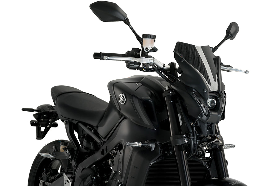 YAMAHA MT-09 SP [2023] - Nieuwe generatie sportwindscherm | Carbon-look | PUIG 20644C