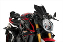 TRIUMPH BONNEVILLE T 120 BLACK [2025] - New Generation Sport Windshield | Black | PUIG 20680N