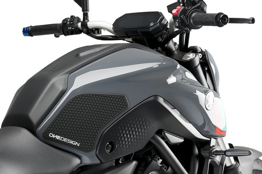 YAMAHA MT-07 [2023] - Zijtankbeschermers | Zwart | PUIG 20739N