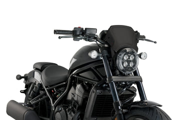 HONDA CMX 1100 REBEL DCT [2025] – ALU Frontplatte – Schwarz