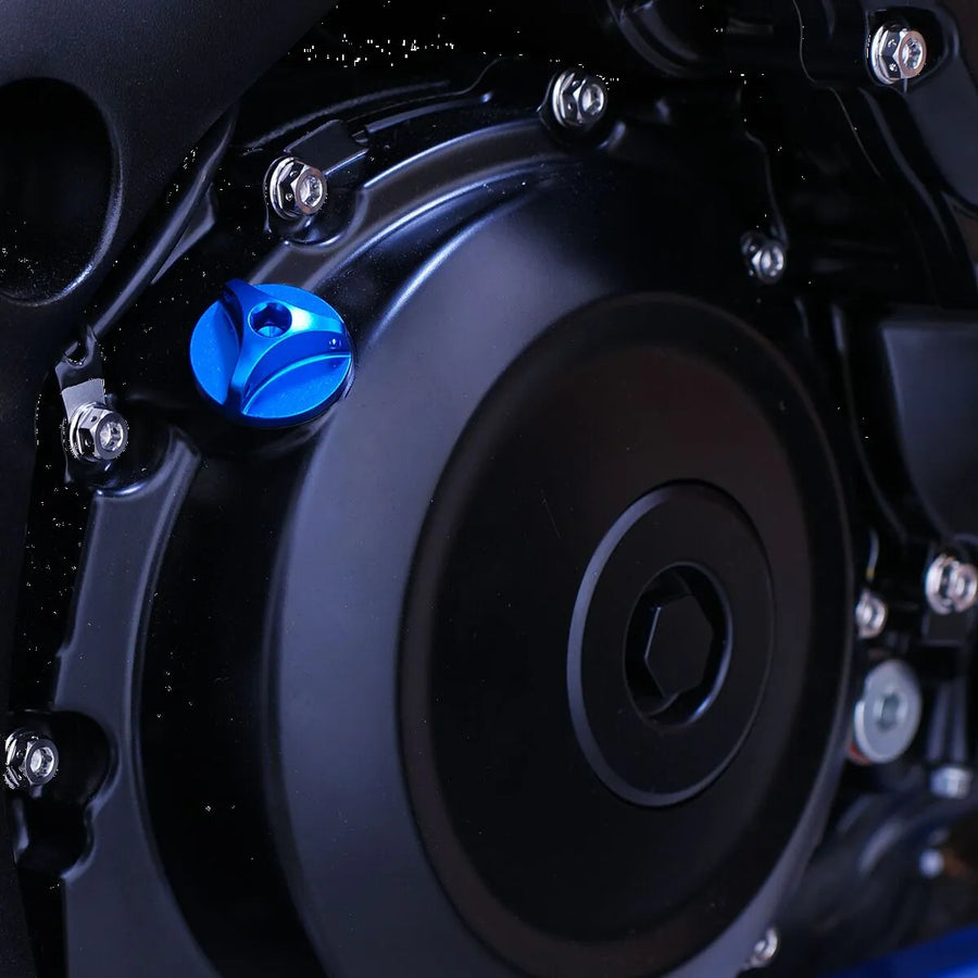 Suzuki V-Strom 650 [per bout] -aluminium olievuldeksels