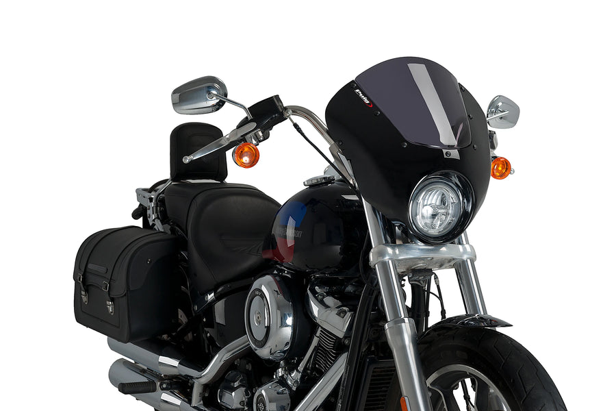 HARLEY-DAVIDSON SOFTAIL LOW RIDER FXLR [2020] - Dark Night Lampenverkleidung | Stark getönt | PUIG 21096F