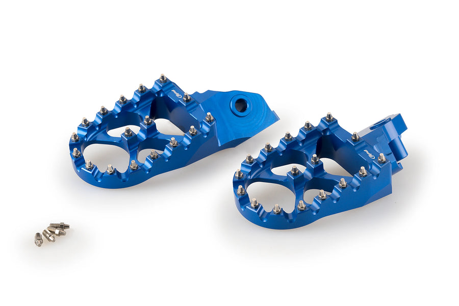 BMW R 1300 GS ADVENTURE [2025] - PUIG off-road footrests | Blue | PUIG 21195A