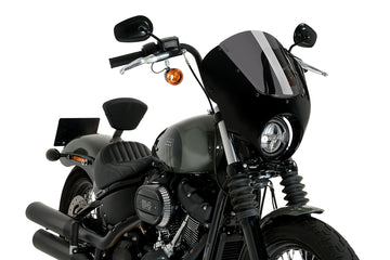 HARLEY-DAVIDSON SOFTAIL STREET BOB FXBB [2019] - Donkere nacht | Zwaar gestemd | PUIG 21213F