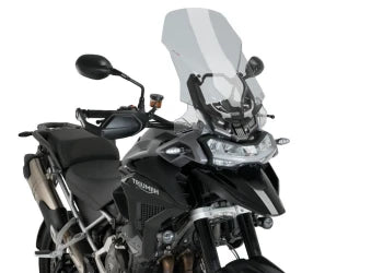 TRIUMPH TIGER 1200 RALLY PRO [2025] – Windscherm uitgeschoven – zwaar getint