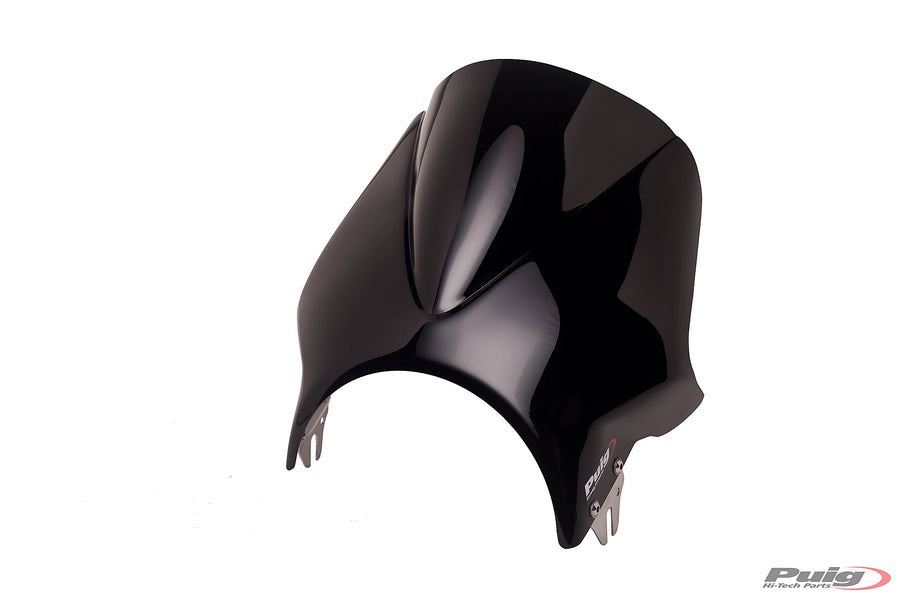 TRIUMPH BONNEVILLE T 120 BLACK [2025] - Windy windshield | Black | PUIG 21351N